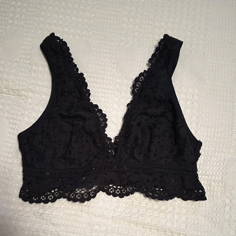 Victoria's Secret Black Lace Bralette